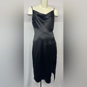 Women’s Medium D&M Chic Asymmetrical Black Dress